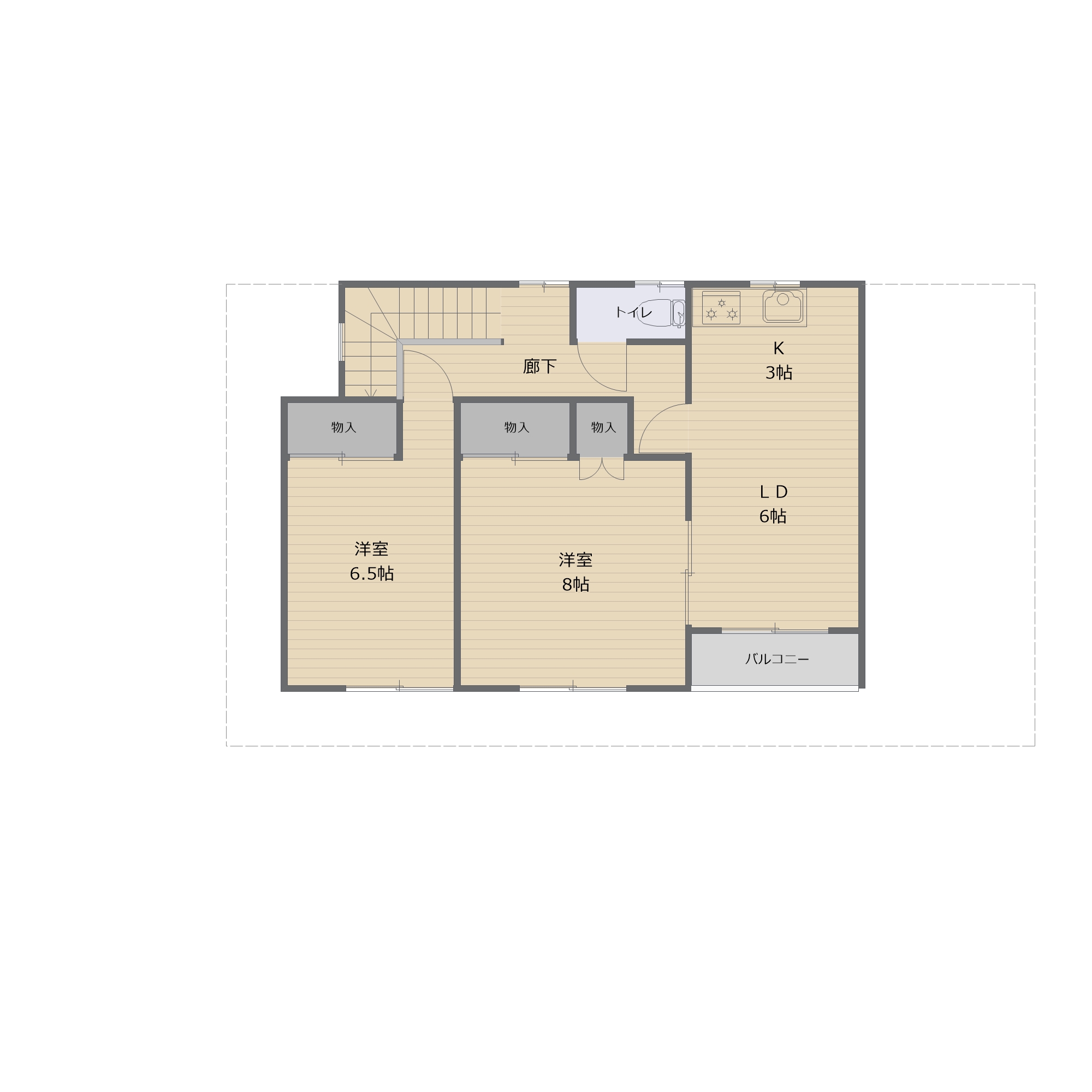 間取り図2階